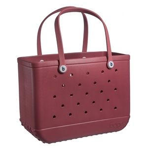 NWT Original Bogg Bag Large - Burgundy Bogg